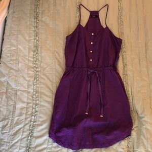 Purple summer dress